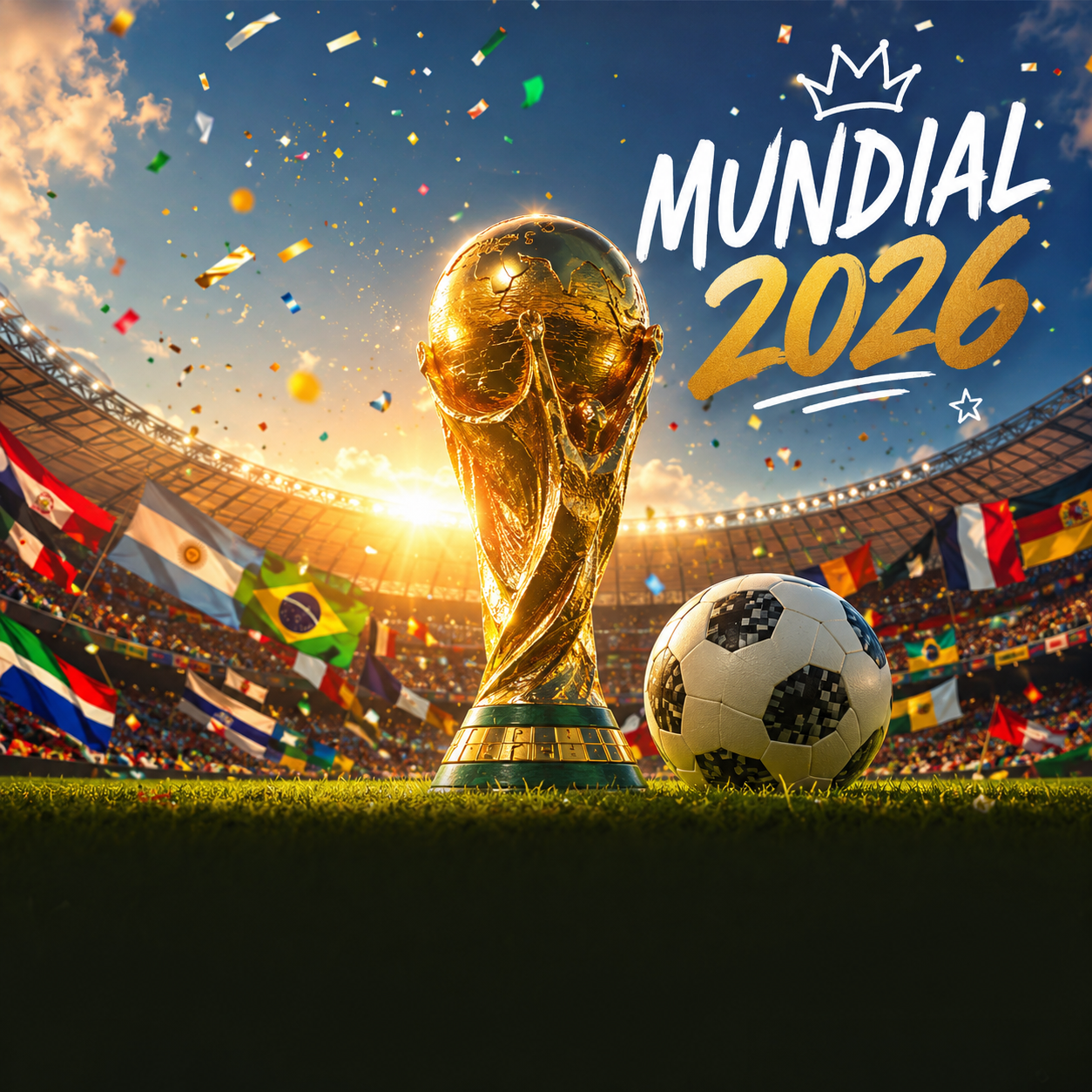 Portada de la canción del Mundial